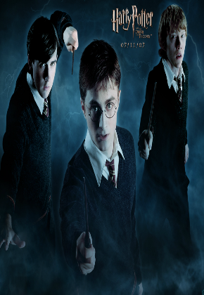 Nadruk harry potter - Przód