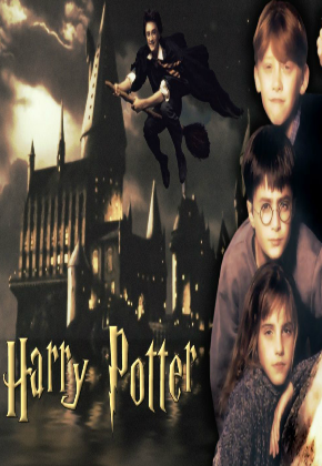 Nadruk harry potter - Przód