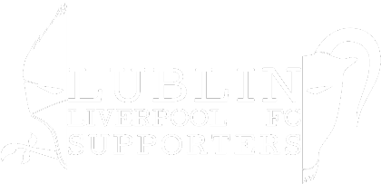 Nadruk Lublin LFC Supporters logotyp biały - Przód