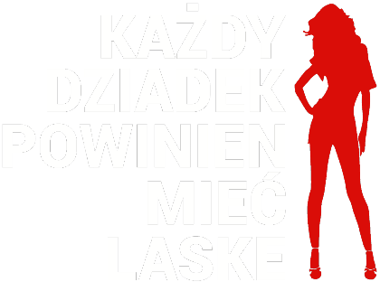 Nadruk kazdy dziadek - Przód