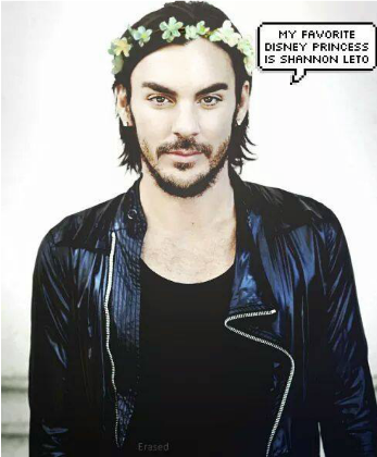 Nadruk My favorite disney princess is Shannon Leto - Przód