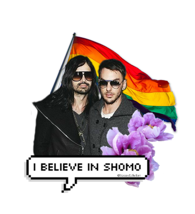 Nadruk I believe in Shomo - Przód