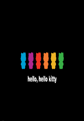 Nadruk Hello Kitty - Przód