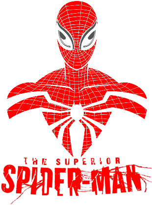 Nadruk spider man - Przód