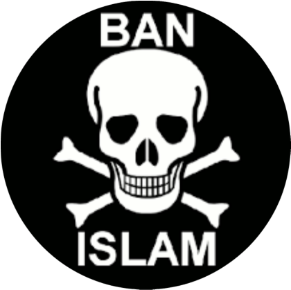 Nadruk PolishPride BAN ISLAM - Przód