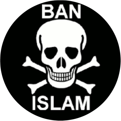 Nadruk PolishPride BAN ISLAM - Przód