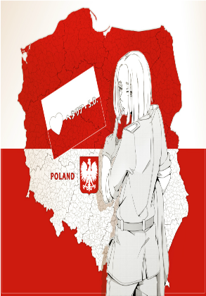 Nadruk POLSKA - Przód