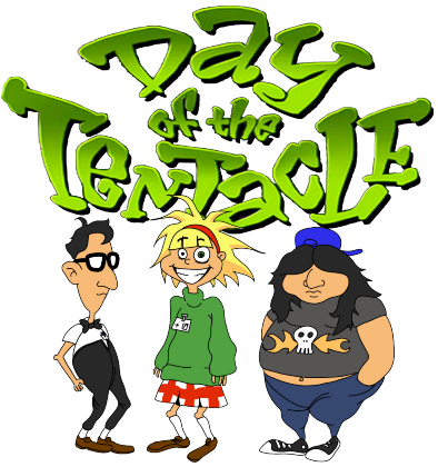 Nadruk day of the tentacle - Przód