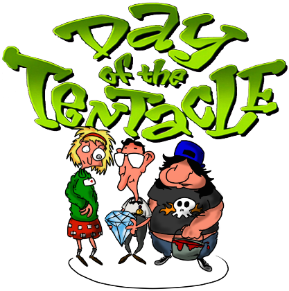 Nadruk day of the tentacle - Przód