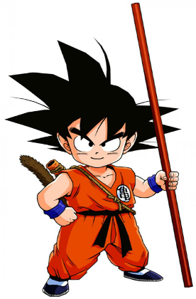 Nadruk Goku - Przód