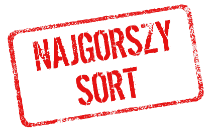 Nadruk Najgorszy sort - Przód