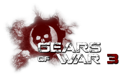 Nadruk gears of war 3 - Przód