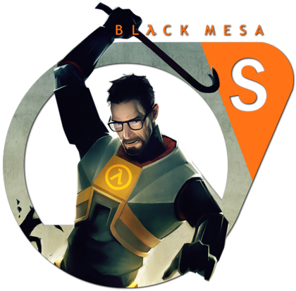 Nadruk HL Black Mesa - Przód