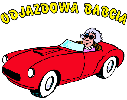 Nadruk ODJAZDOWA BABCIA - Przód