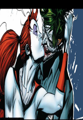 Nadruk Joker + Harley Quinn - Przód