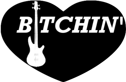 Nadruk Bitchin' bass - Przód