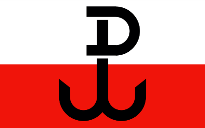 Nadruk Polska Walcząca 3, - Przód