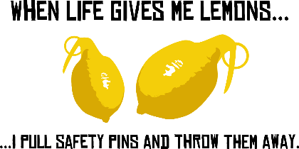 Nadruk Lemons - Przód