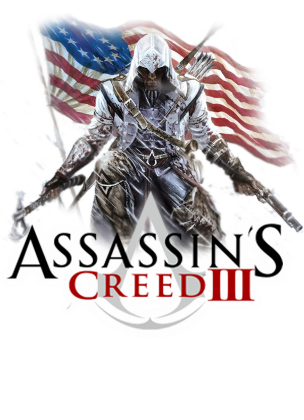 Nadruk Assassin's Creed III - Przód