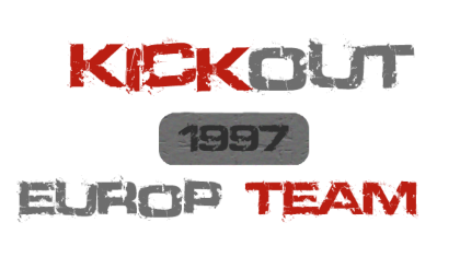 Nadruk KickOut Team - Przód
