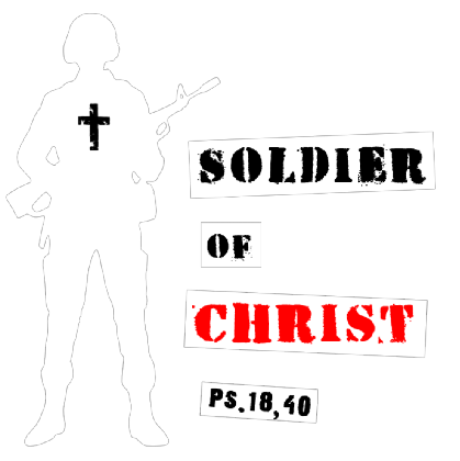 Nadruk Soldier Of Christ - Przód