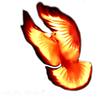 Nadruk Holy Spirit - Przód