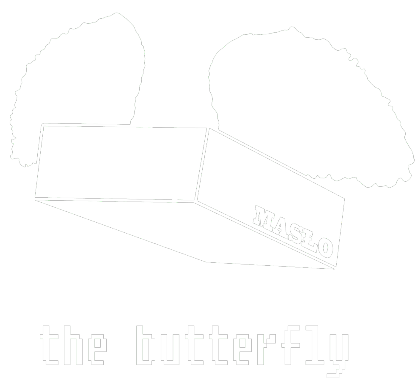 Nadruk butterfly - Przód