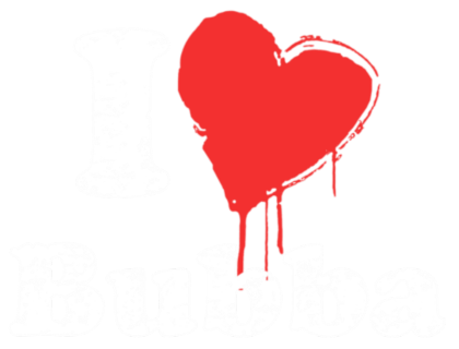 Nadruk I <3 Bubba - Przód