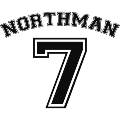 Nadruk Northman 7 - Przód