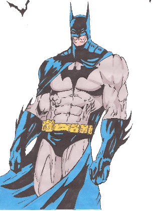 Nadruk Batman - Przód