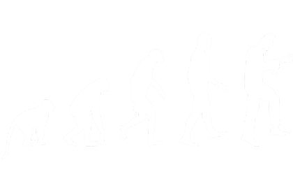 Nadruk Zombie Evolution - Przód