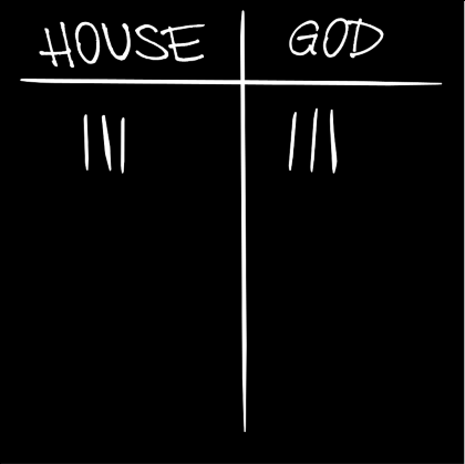 Nadruk House vs God