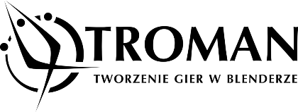 Nadruk Troman logotyp - Tworzenie gier w Blenderze IUPC Yellow B - Przód