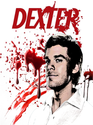 Nadruk Dexter - Przód