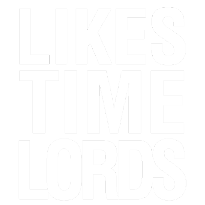 Nadruk Likes Time Lords - Przód
