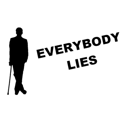 Nadruk Everybody Lies II - Przód