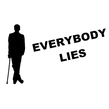 Nadruk Everybody Lies II - Przód