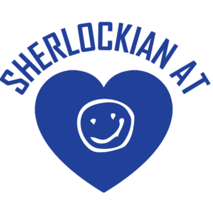 Nadruk Sherlockian at Heart - Przód