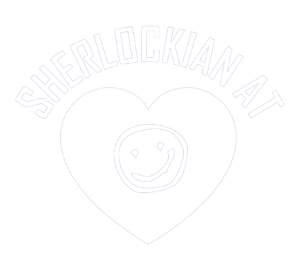 Nadruk Sherlockian at Heart - Przód