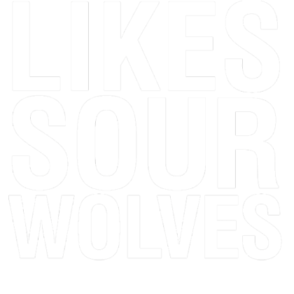 Nadruk Teen Wolf Likes Sour Wolves - Przód