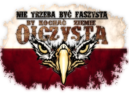 Nadruk Nie trzeba być faszysta !!! - Przód