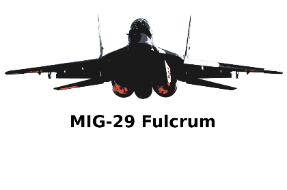 Nadruk MIG-29 Fulcrum - Przód