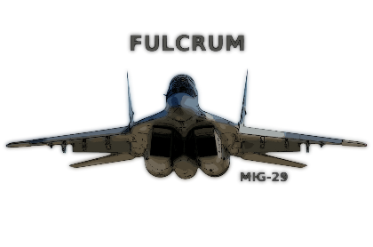 Nadruk MIG-29 Fulcrum - Przód