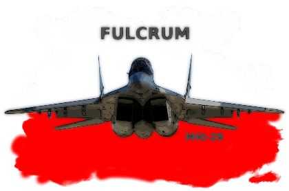 Nadruk MIG-29 Fulcrum - Przód