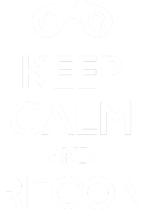 Nadruk Keep Calm Recon - Przód