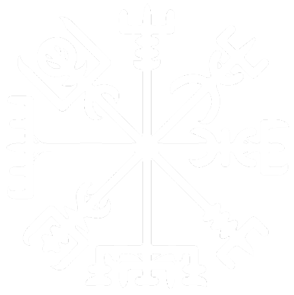 Nadruk Vegvisir 2 - Przód