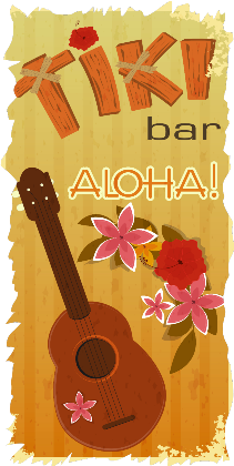 Nadruk Aloha - Przód