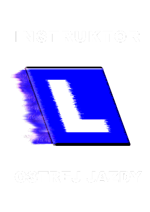 Nadruk T-shirt Instruktor ostrej jazdy - Przód