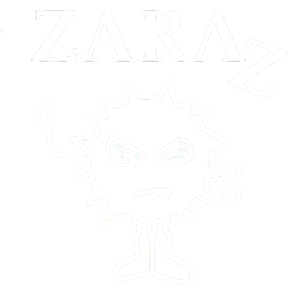 Nadruk T-SHIRT ZARA-Z - Przód