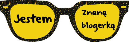 Nadruk JESTEM ZNANA BLOGERKĄ - Przód